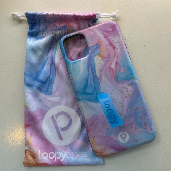 Cotton Candy Swirl Loopy Case iPhone 11 Pro Max - Picture 1 of 4
